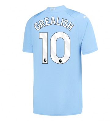 Manchester City Jack Grealish #10 Hemmatröja 2023-24 Kortärmad